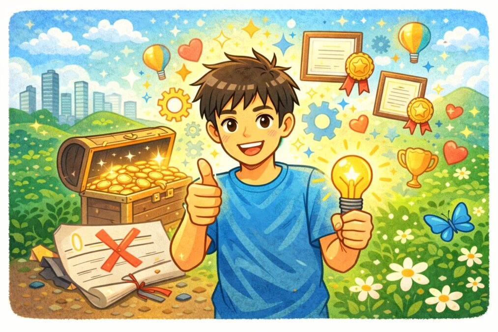 学歴がない＝価値がないではなかった
