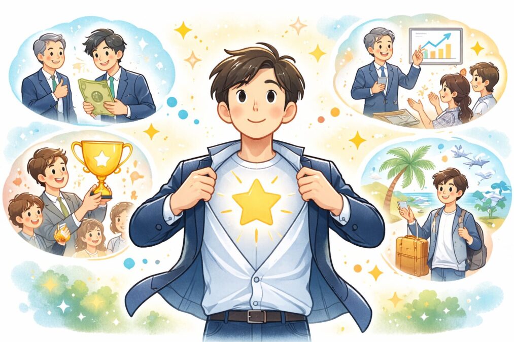 できるように見せようと