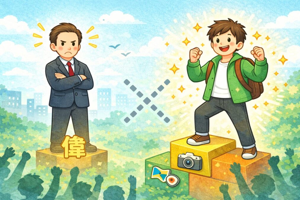 偉くなるではない