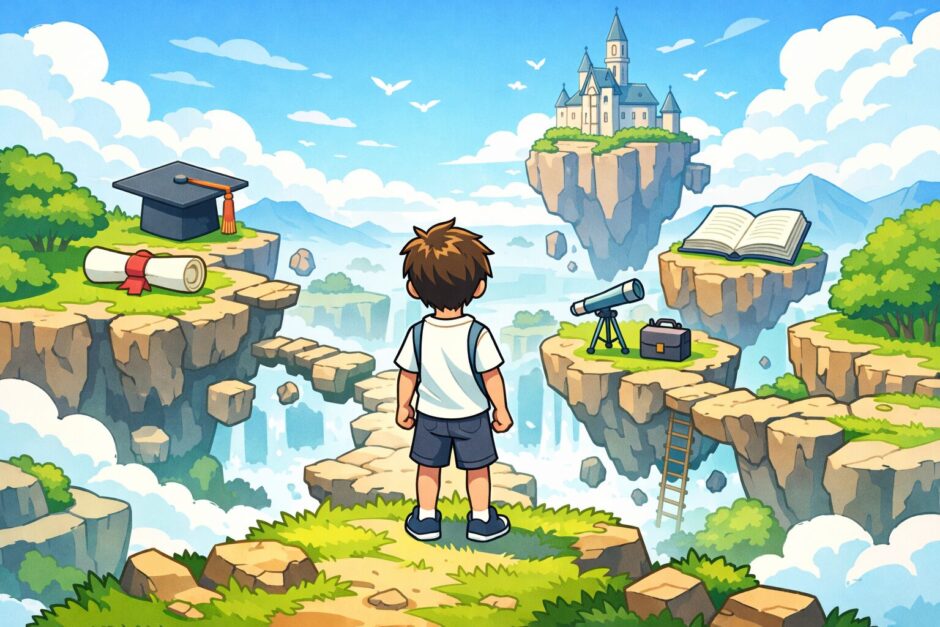 中卒は装備なし