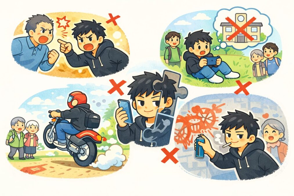 中卒の行動と言葉