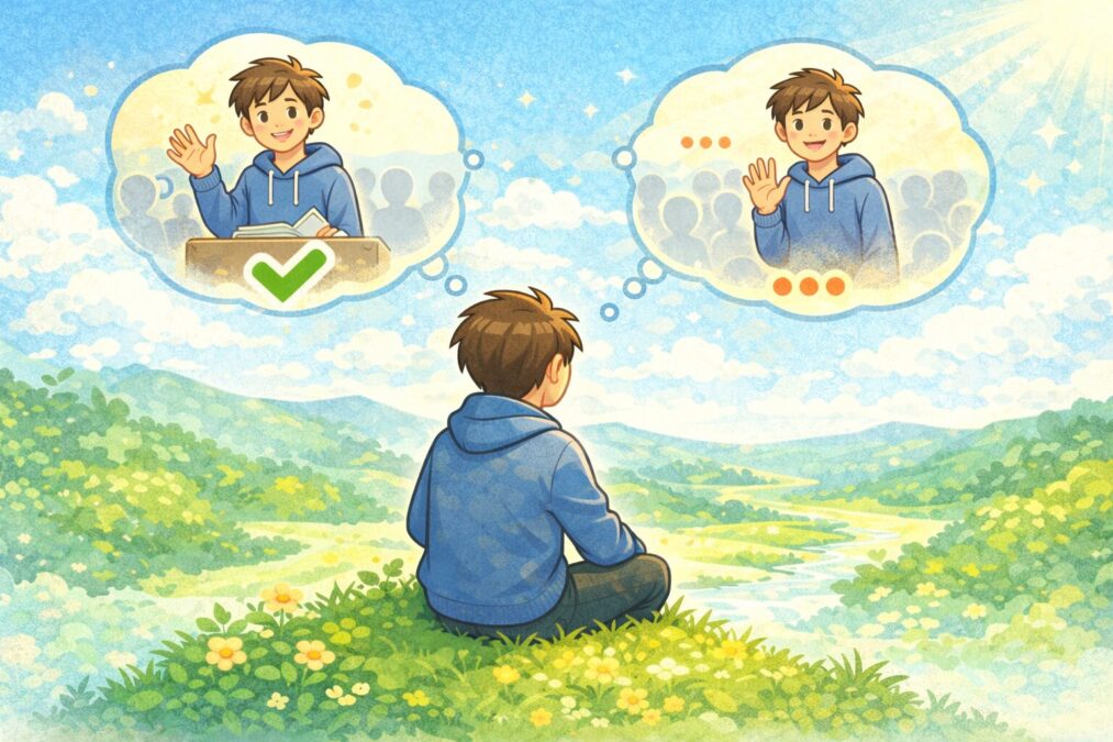 来ても、来なくてもいい