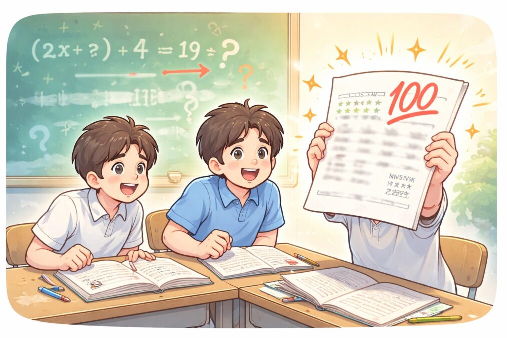 答えしかみていない