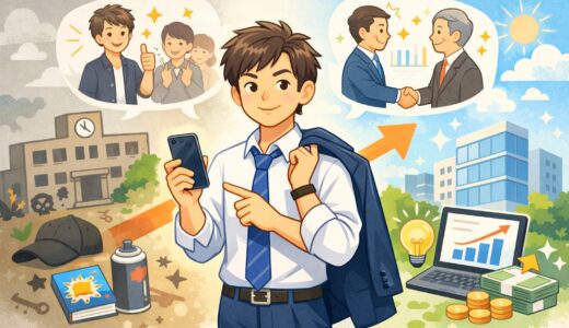 中卒だけど世の中のイメージとは違う振る舞いで「できる人」に見せてきた話