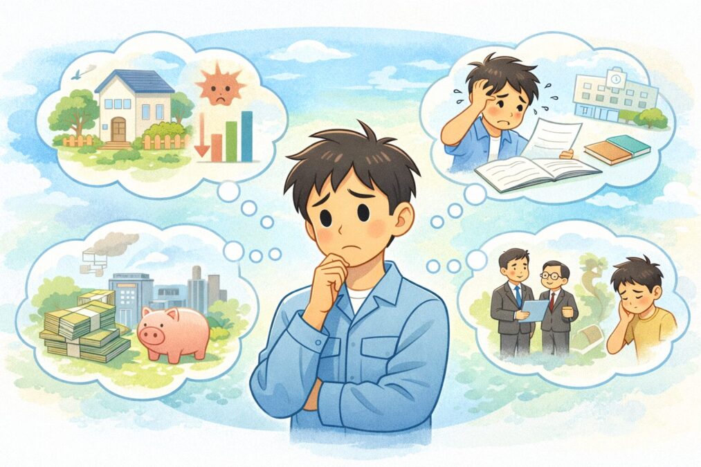 安定を求めがち
