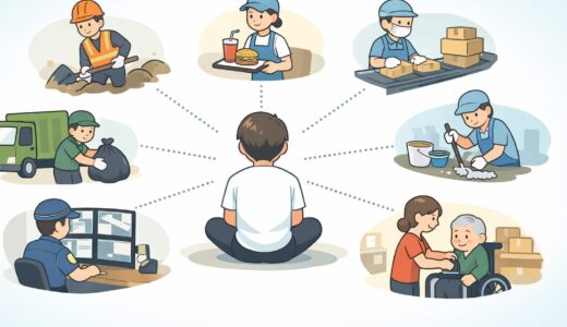 一般的に言われる「底辺職」って何なんだ？感情を抜いて中卒が整理してみた