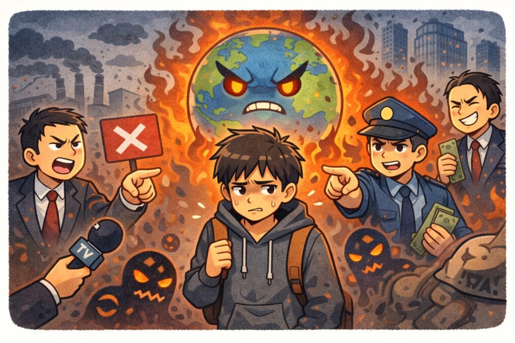 敵に見えやすい