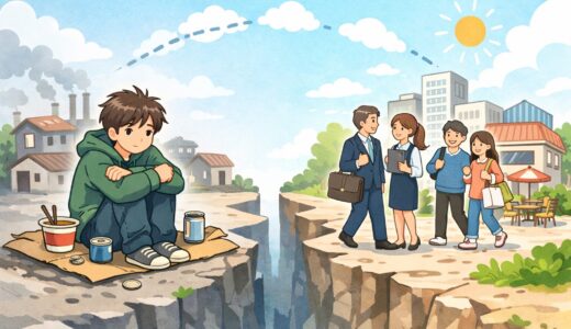 貧困だった僕は貧困を理由に「社会とズレている」と感じていた話