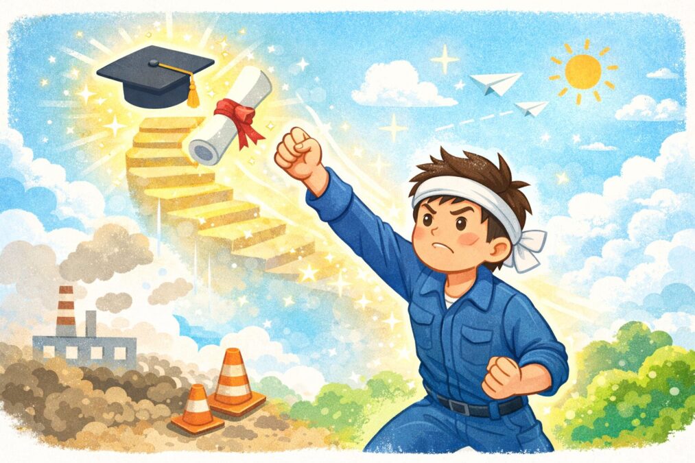 学歴を取り戻したいという気持ち