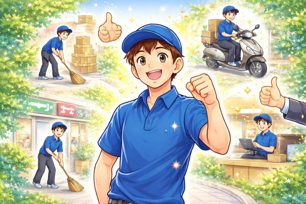 働いているという事実