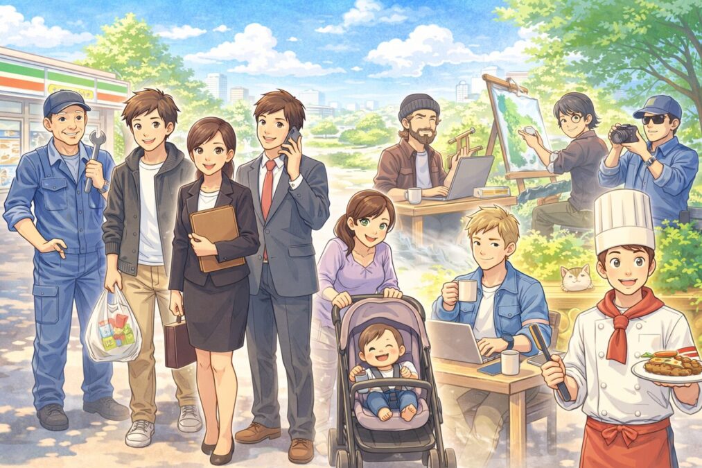 いろんな人がいる