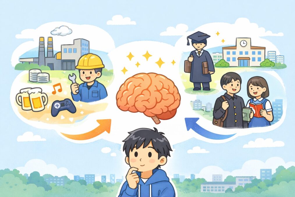 常識は環境で作られている