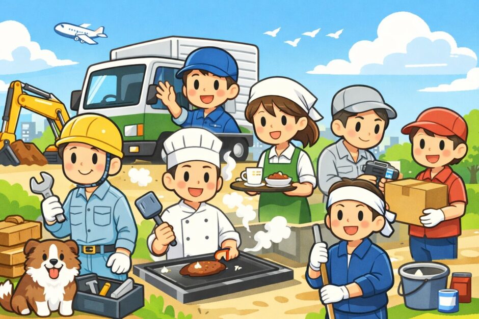 中卒の仕事教えます