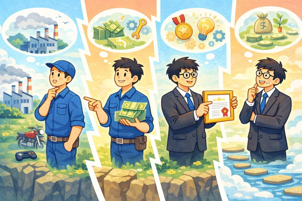 見ている世界が違う