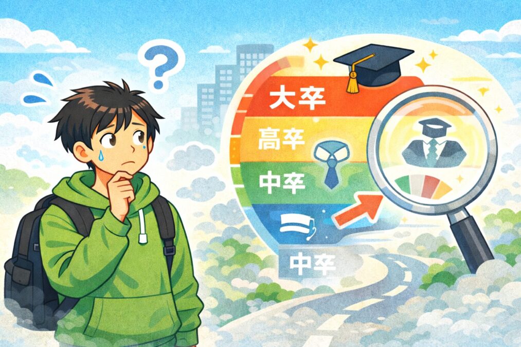 学歴はわかりやすい指標