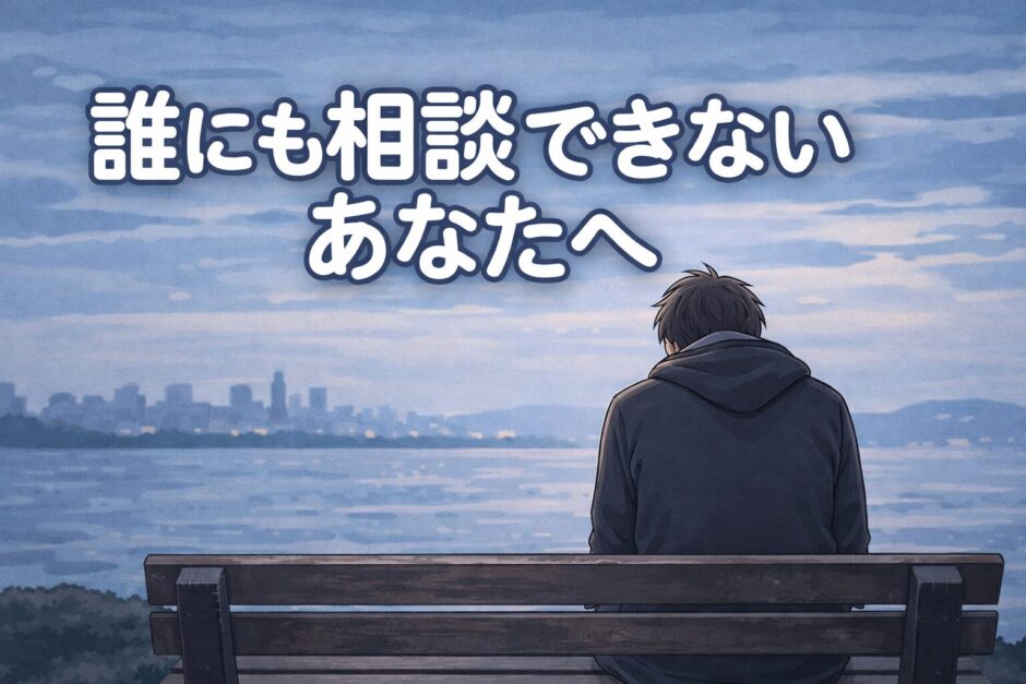 誰にも相談できないあなたへ
