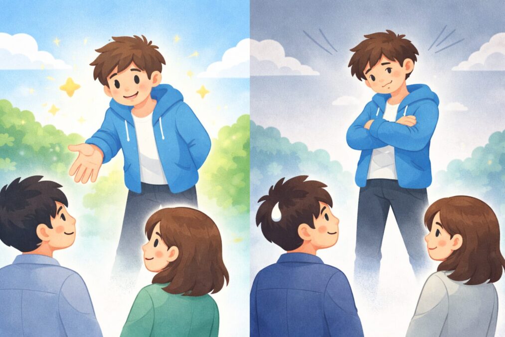 偉そうにする事ではない