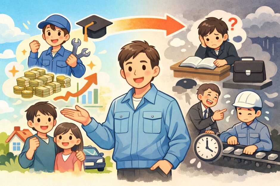 就職するメリットデメリット