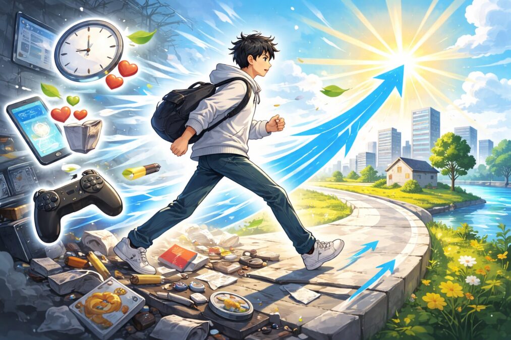 行動は作られている
