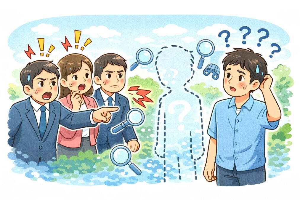 人は違うものを警戒する