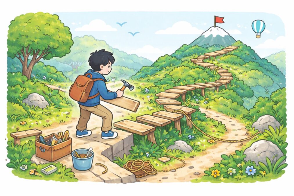 道を作るしかない