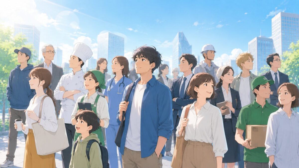 いろんな人がいる