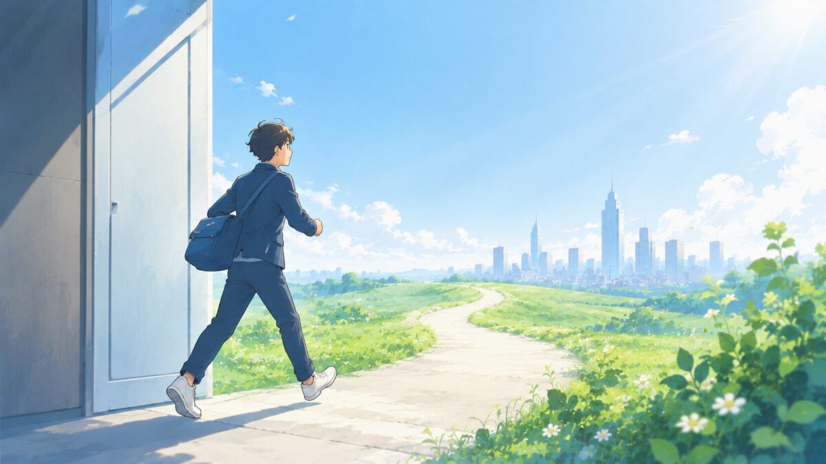 社会に出るのが早い