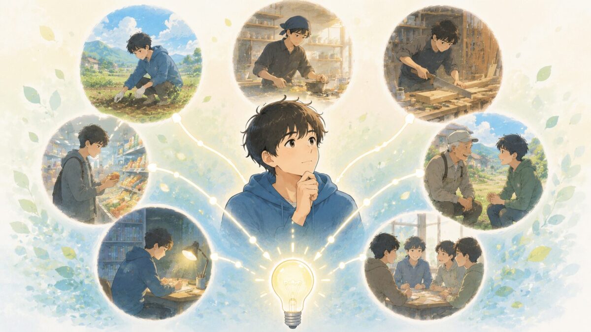 経験から生まれる